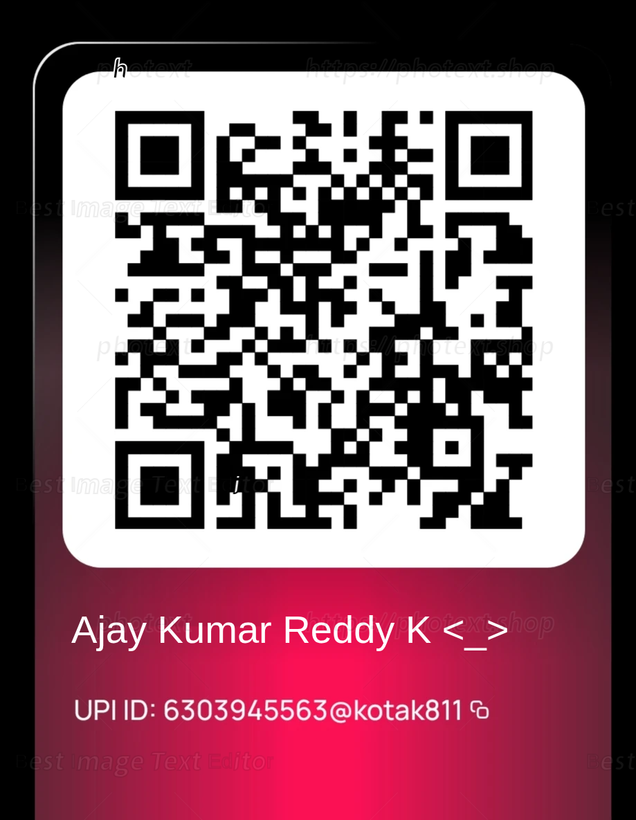 Scan to support Marmady - UPI QR Code